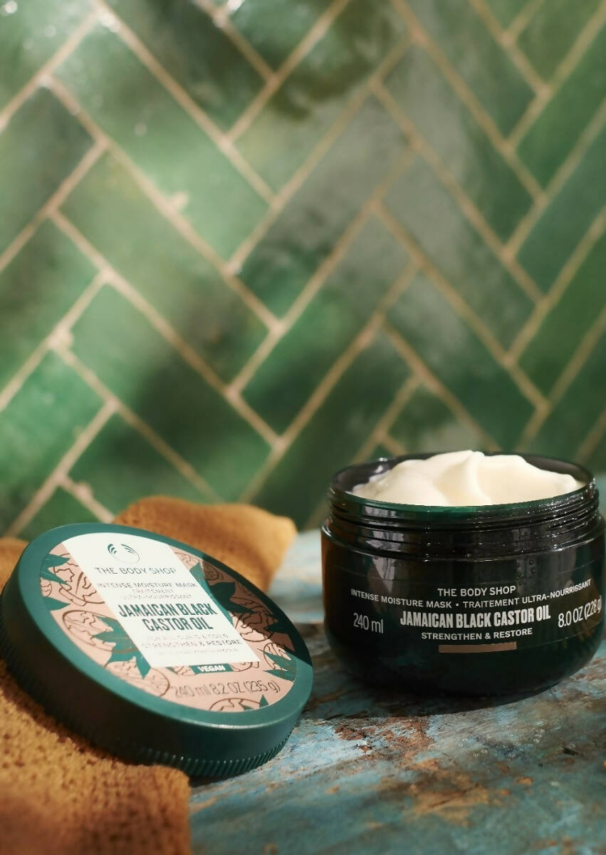 The Body Shop Jamaican Black Castor Oil Intense Moisture Mask - Distacart