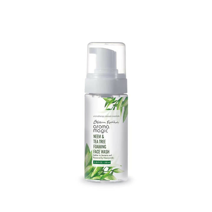 Blossom Kochhar Aroma Magic Neem & Tea Tree Foaming Face Wash - Distacart