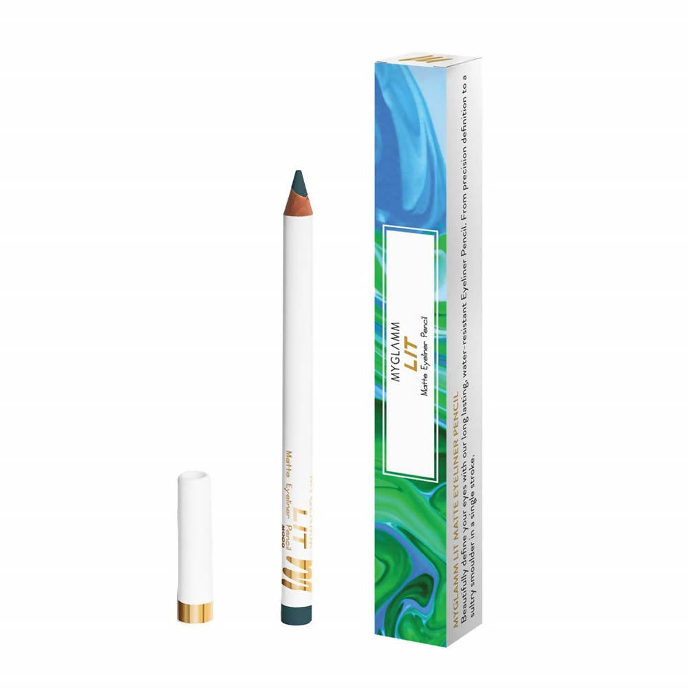 Myglamm LIT Matte Eyeliner Pencil - Yass (1.14 Gm) - Distacart