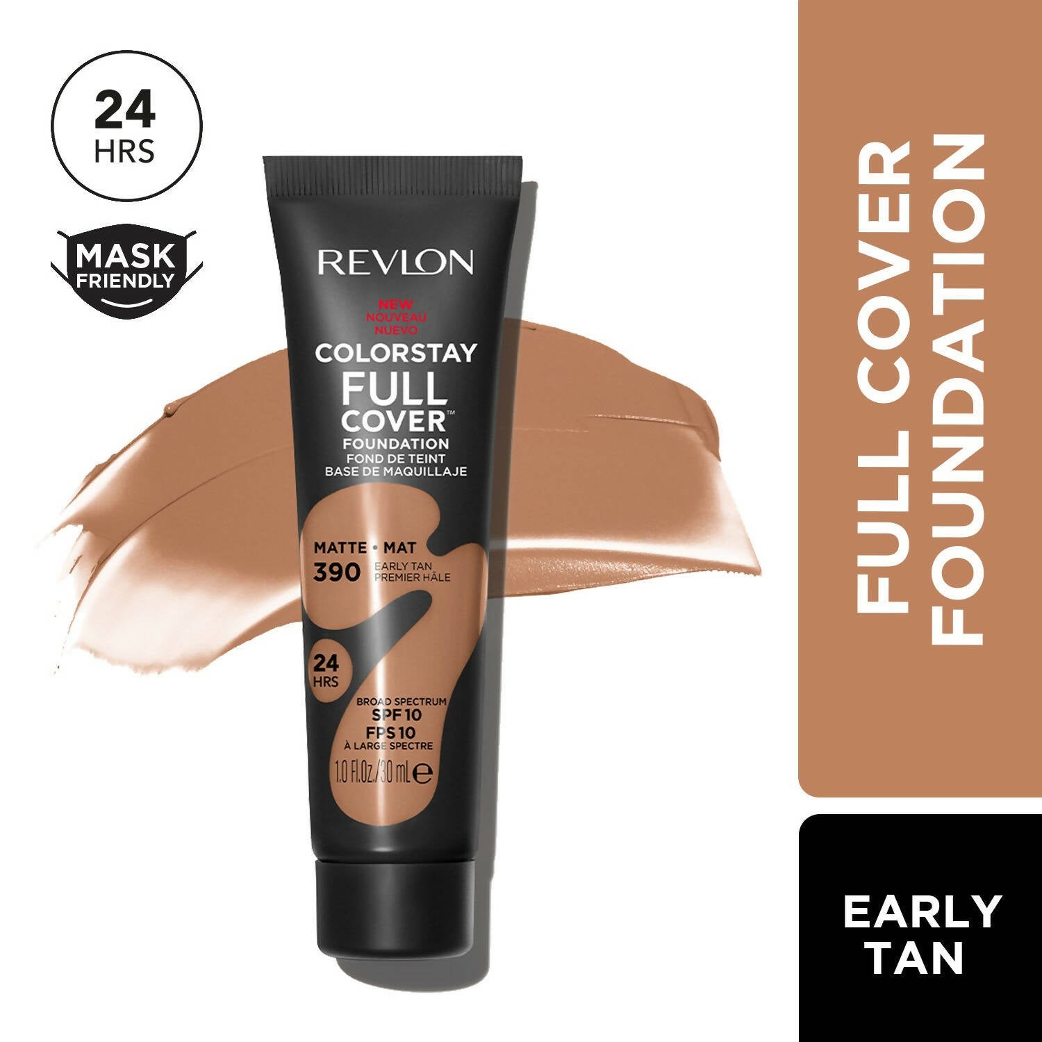 Revlon Colorstay Full Cover Foundation - Early Tan - Distacart