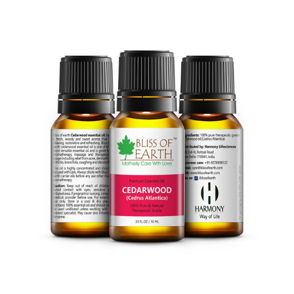 Bliss of Earth Premium Essential Oil Cedarwood - Distacart