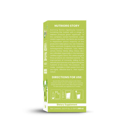 Nutriorg Amla Juice - Distacart