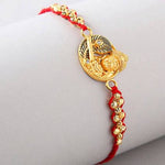 Thumbnail for Krishna Flute Rakhi and Cashew Jar