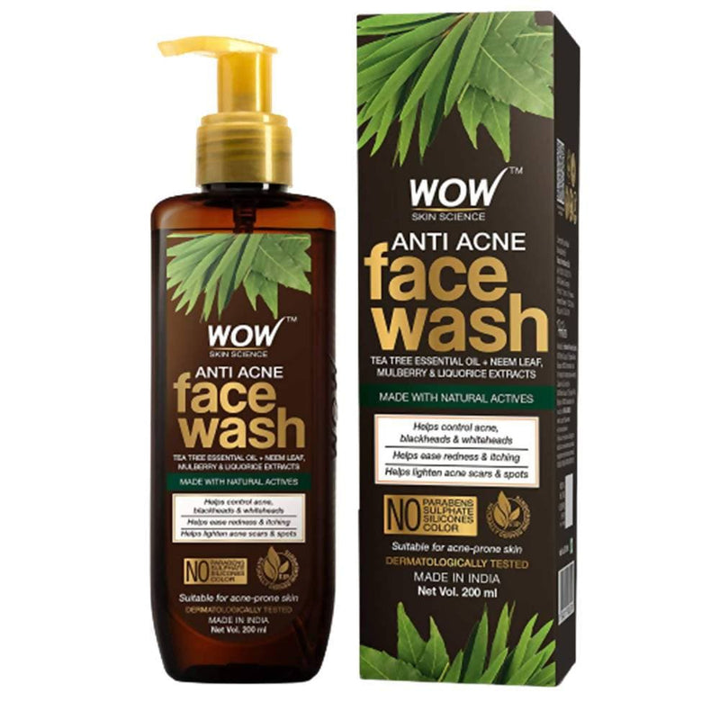 Wow Skin Science Anti Acne Face Wash