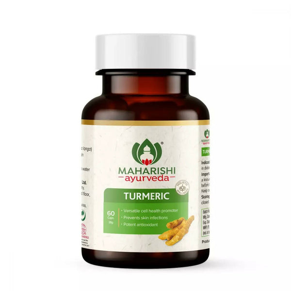 Maharishi Ayurveda Organic Turmeric Capsules - Distacart