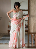 Thumbnail for Suta Green Floral Pure Cotton Saree - Distacart