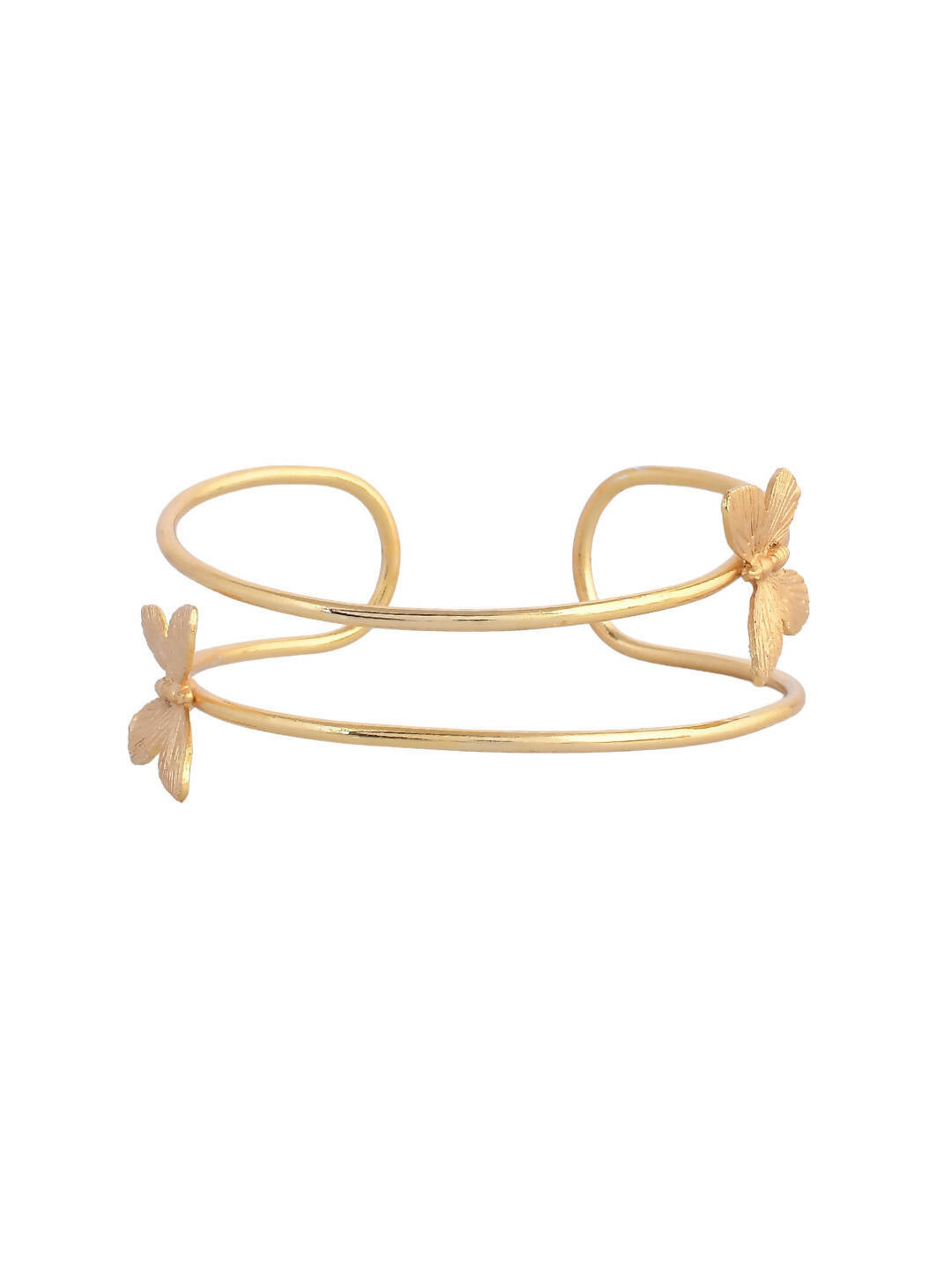 VOJ Women Gold Color stainless steel Bracelet - Distacart