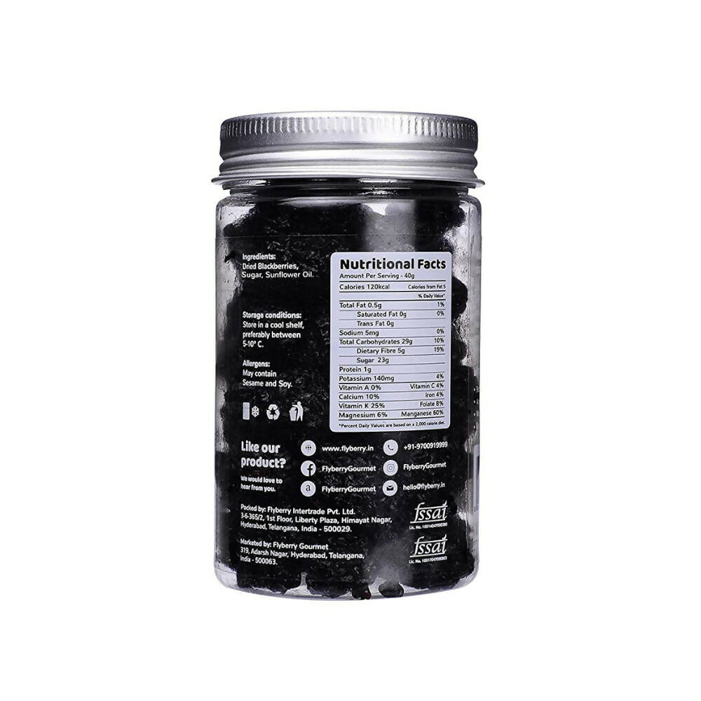 Flyberry Gourmet Dried Breathtaking Blackberries - Distacart