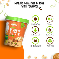 Thumbnail for Alpino High Protein Jaggery Peanut Butter Smooth - Distacart
