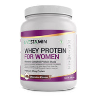 Thumbnail for Livestamin Whey Protein For Women - Chocolate Flavour - Distacart