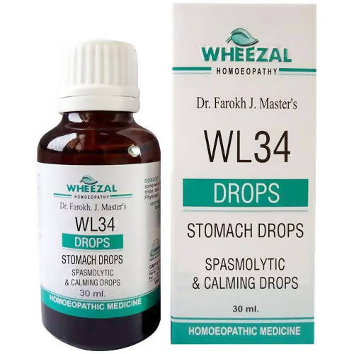 Wheezal Homeopathy WL-34 Drops - Distacart