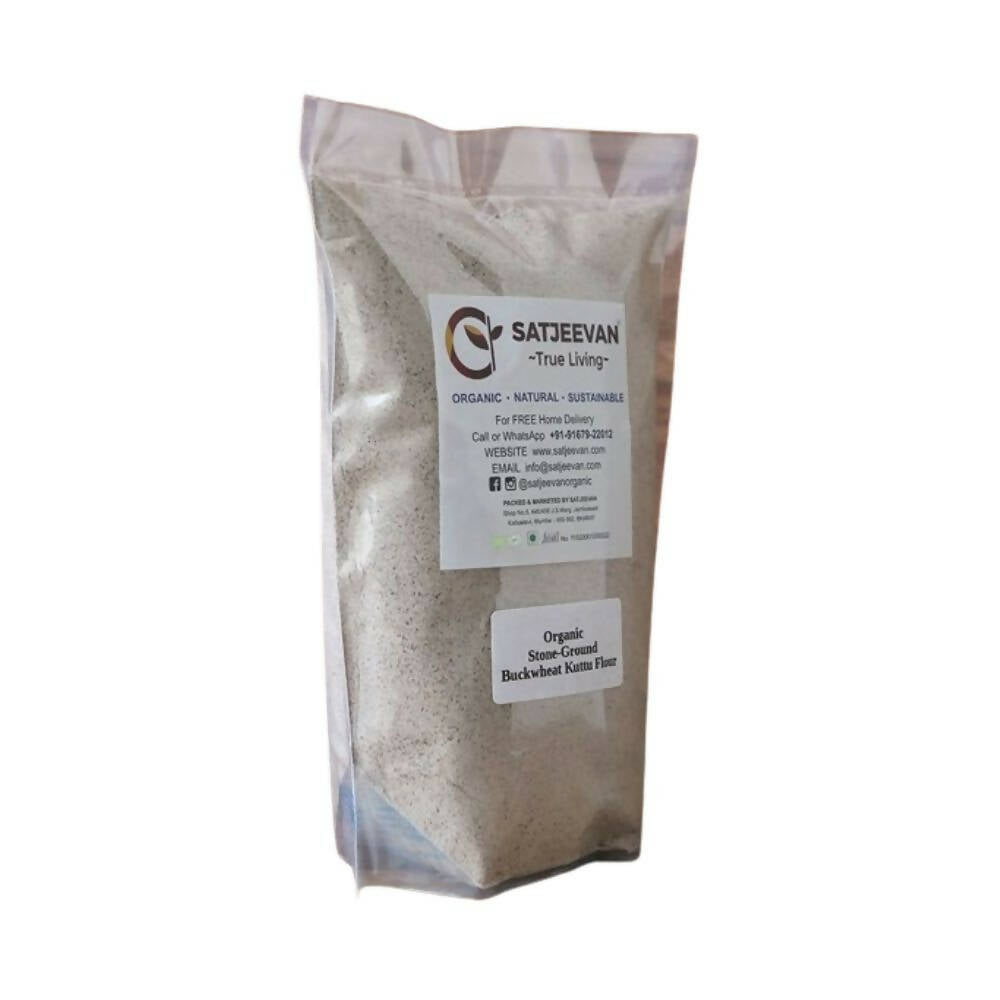 Satjeevan Organic Stone-Ground Buckwheat Kuttu Flour - Distacart
