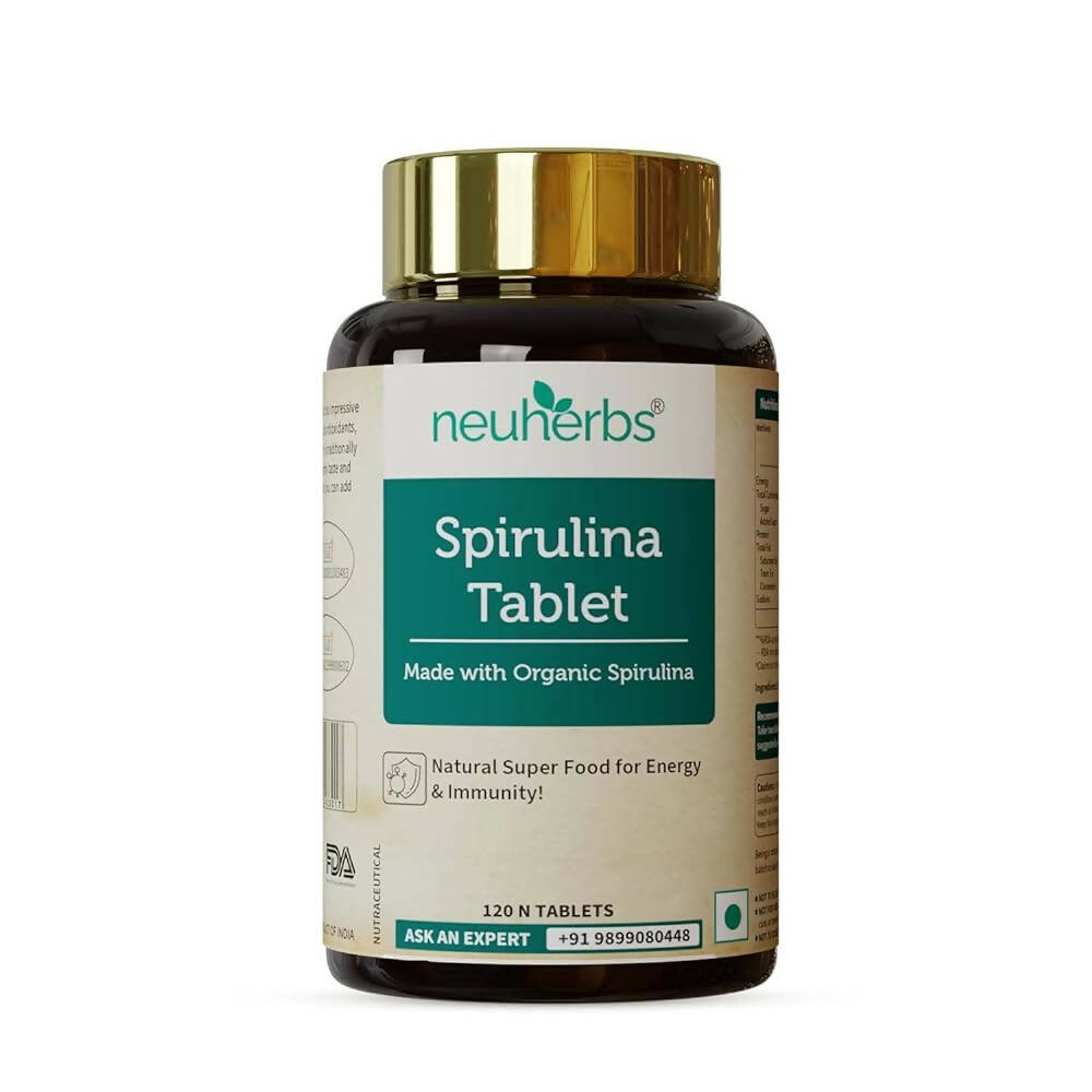 Neuherbs Organic Spirulina Tablets - Distacart