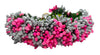 Pink & Silver Pollens Bridal Hair Gajra - Distacart
