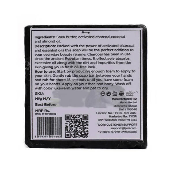 Tjori Purifying Charcoal Bar