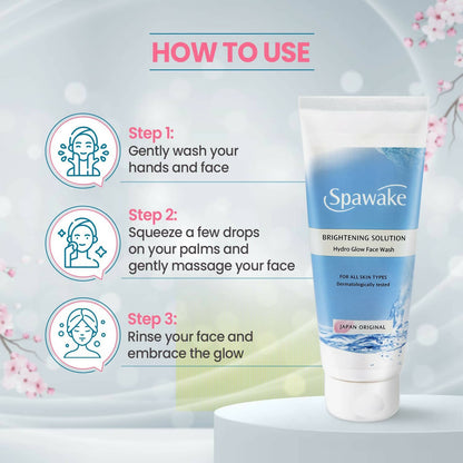 Spawake Brightening Solution Hydro Glow Face Wash - Distacart