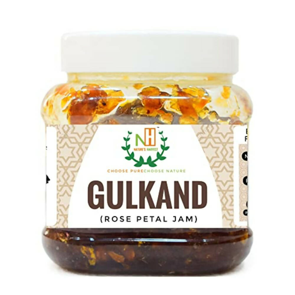 Nature's Harvest Gulkand Organic Rose Petal Jam - Distacart