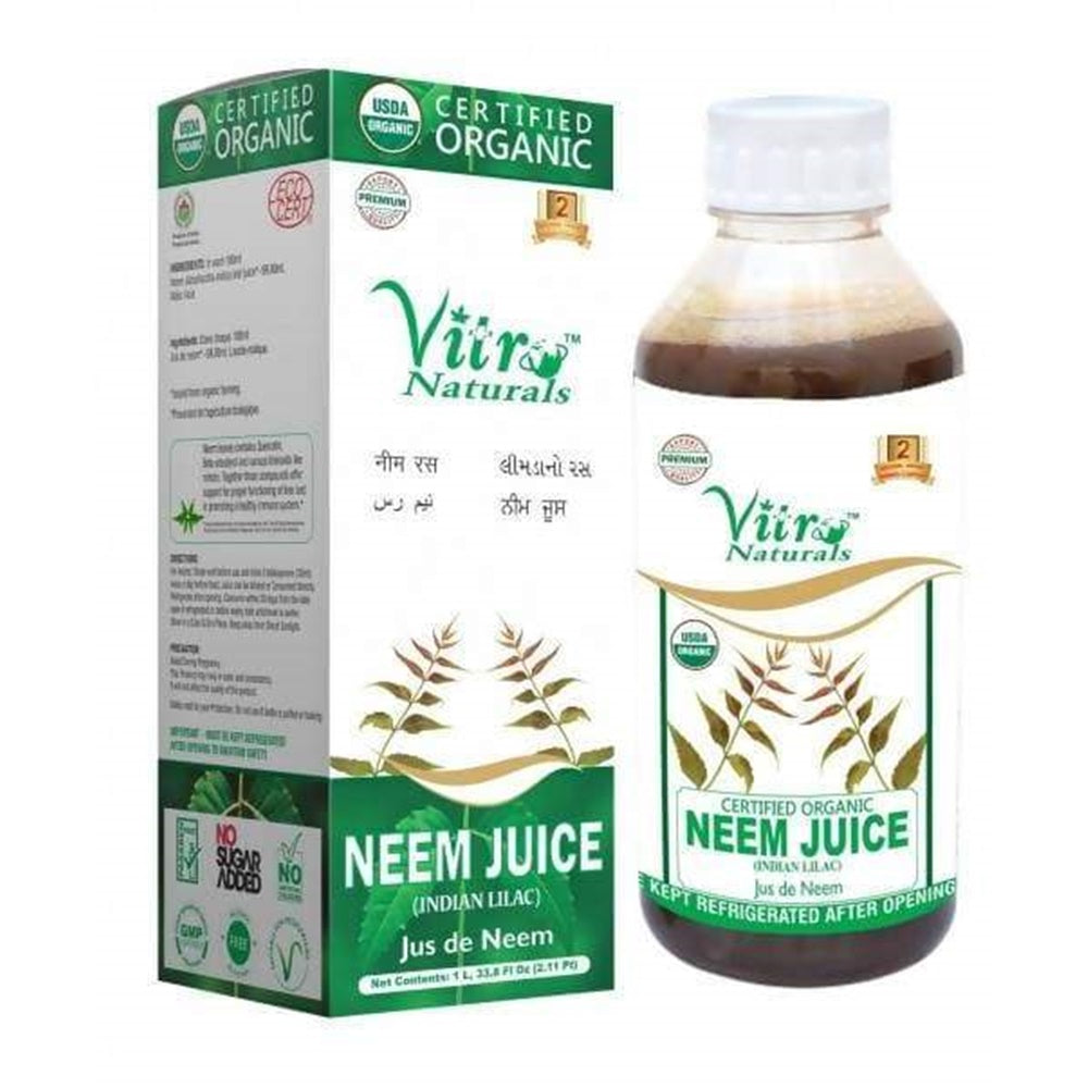 Vitro Naturals Certified Organic Neem Juice