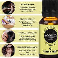 Thumbnail for Earth N Pure Essential Oils (Eucalyptus, Rosemary & Tea Tree)