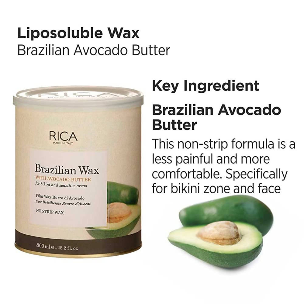Rica Brazilian Wax with Avocado Butter - Distacart