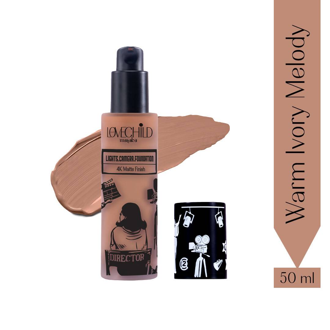 LoveChild By Masaba Gupta Lights. Camera. Foundation - Warm Ivory Melody - Distacart