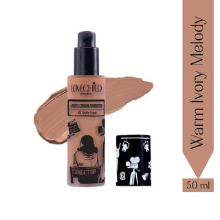 LoveChild By Masaba Gupta Lights. Camera. Foundation - Warm Ivory Melody - Distacart