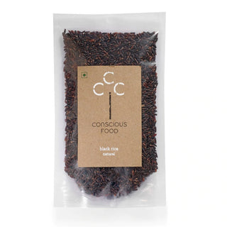 Conscious Food Natural Unpolished Black Rice