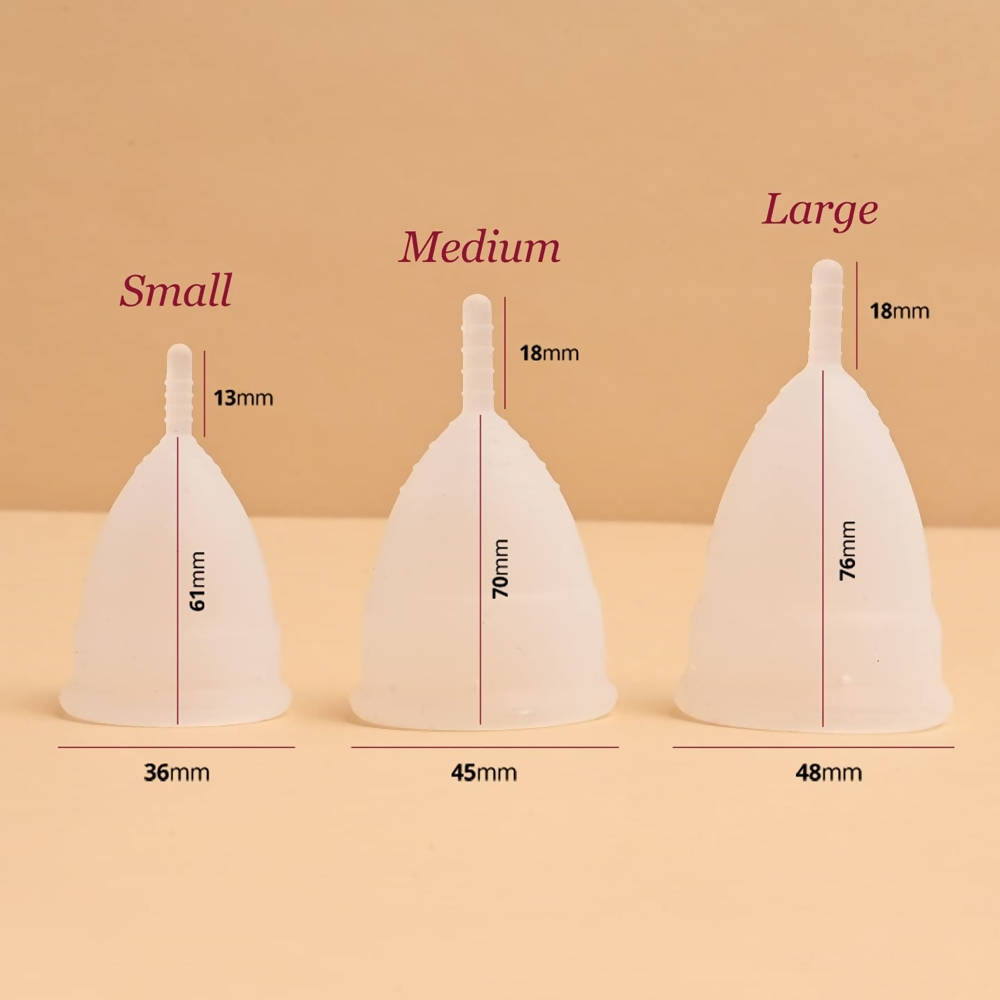 Carmesi Menstrual Cup (L) & Wash Combo - Distacart