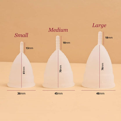 Carmesi Menstrual Cup (L) & Wash Combo - Distacart