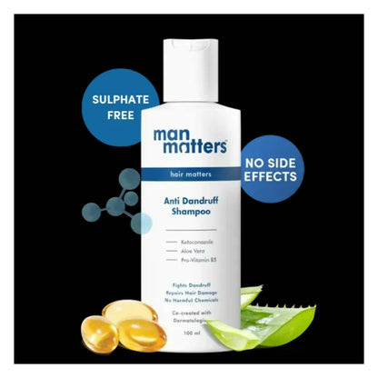 Man Matters Anti Dandruff Shampoo For Men - Distacart