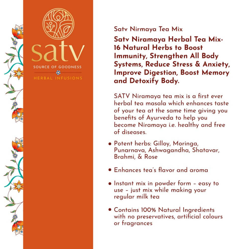 Satv Niramaya Herbal Tea Mix - Distacart