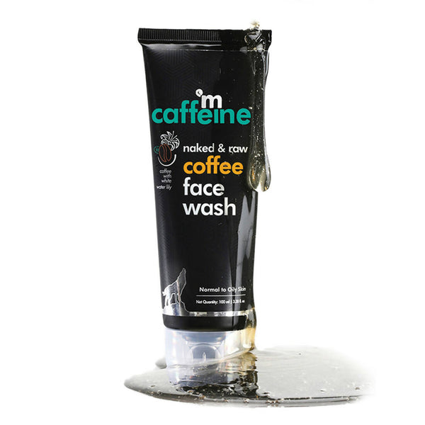 mCaffeine Naked & Raw Coffee Face Wash - Distacart