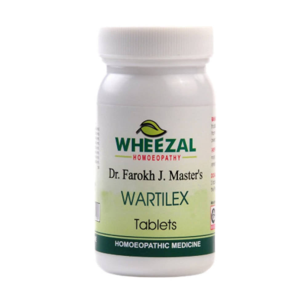 Wheezal Homeopathy Wartilex Tablets - Distacart