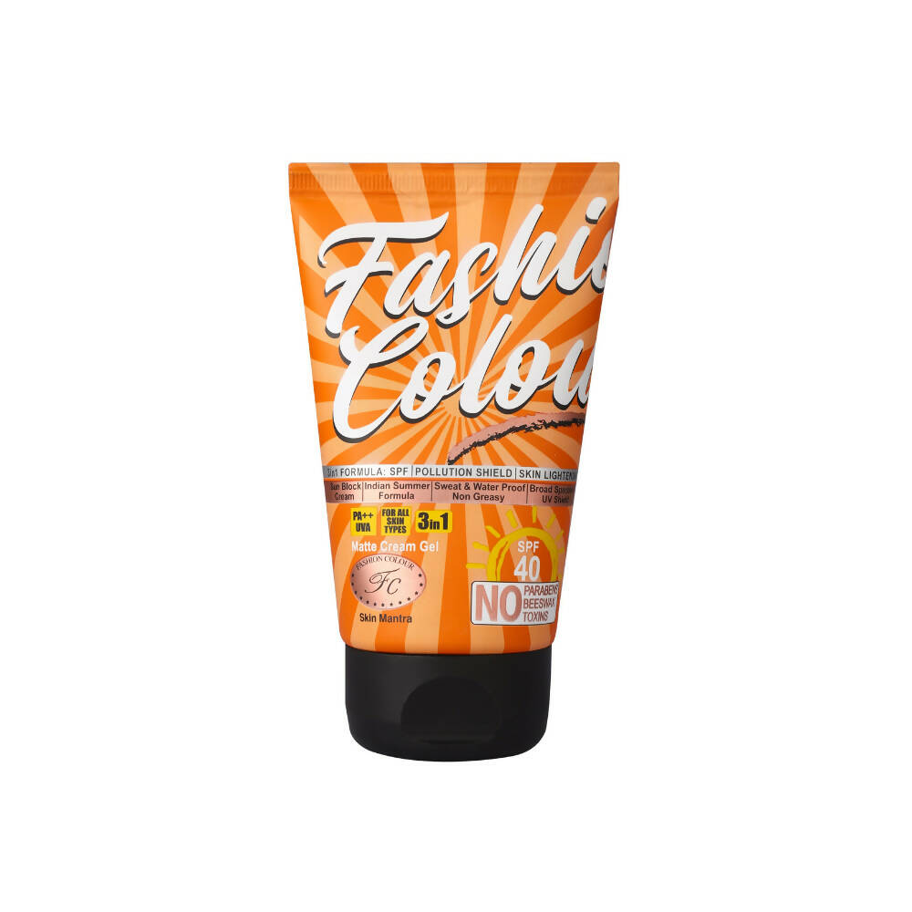 Fashion Colour Sun Block and Protection Cream-SPF40 - Distacart