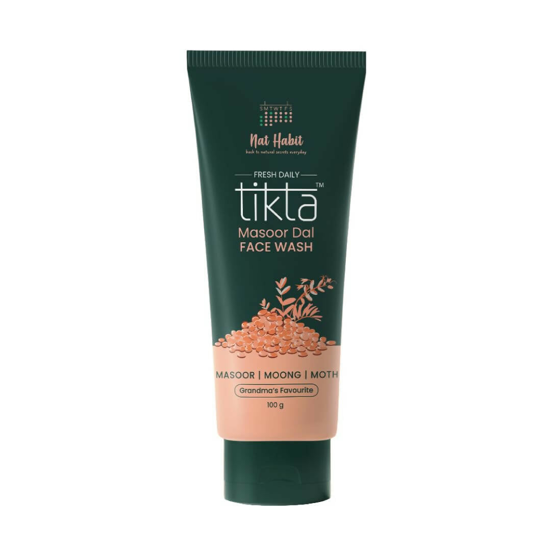 Nat Habit Masoor Dal Tikta Face Wash - Distacart
