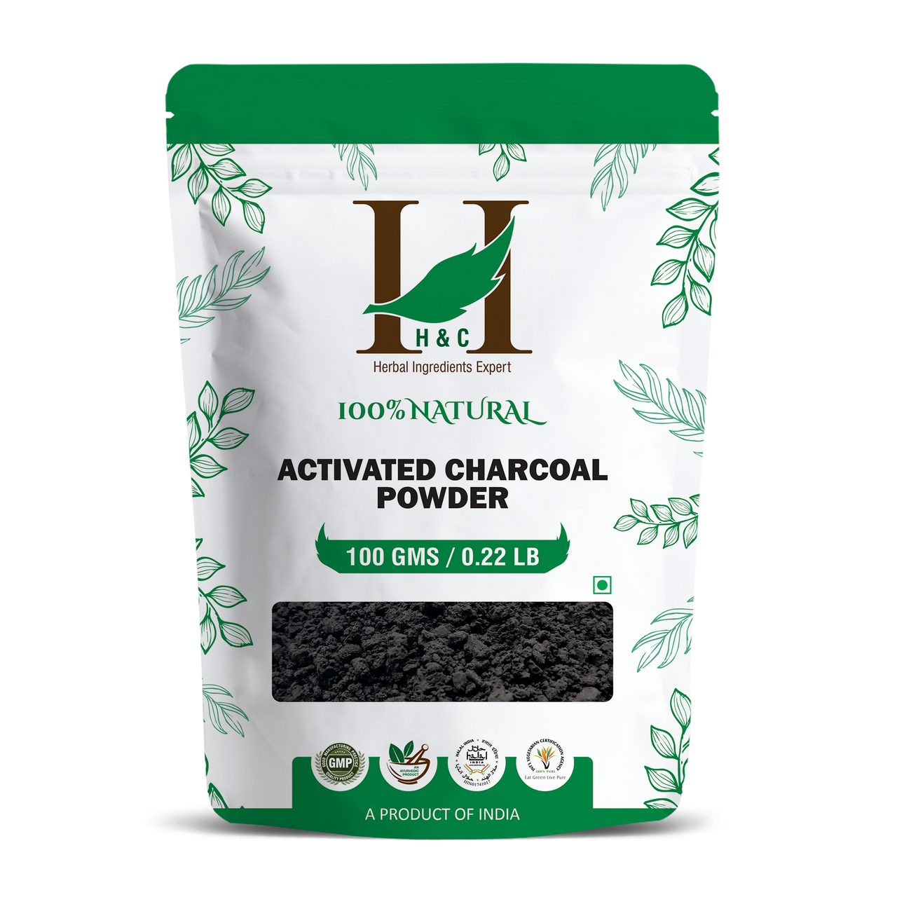 H&C Herbal Activated Charcoal Powder - Distacart