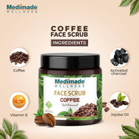 Thumbnail for Medimade Wellness Coffee Face Scrub