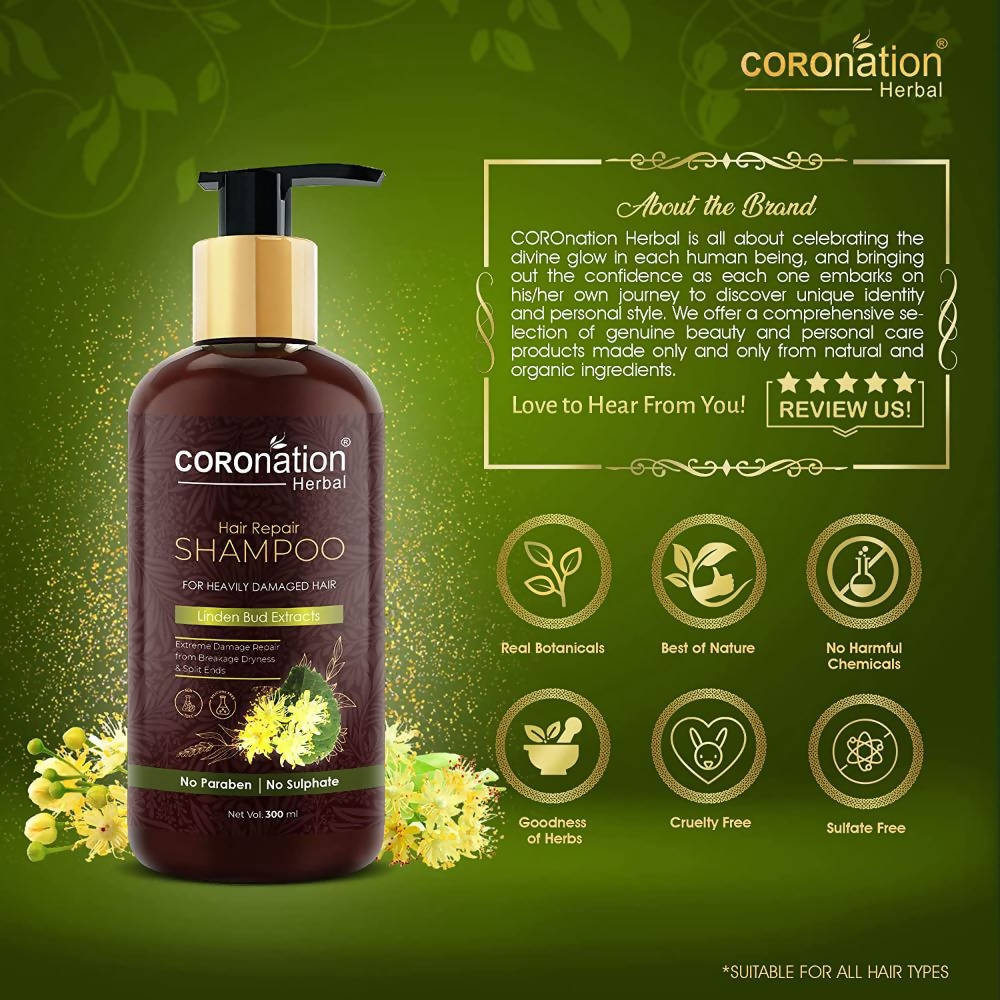 Coronation Herbal Hair Repair Shampoo - Distacart