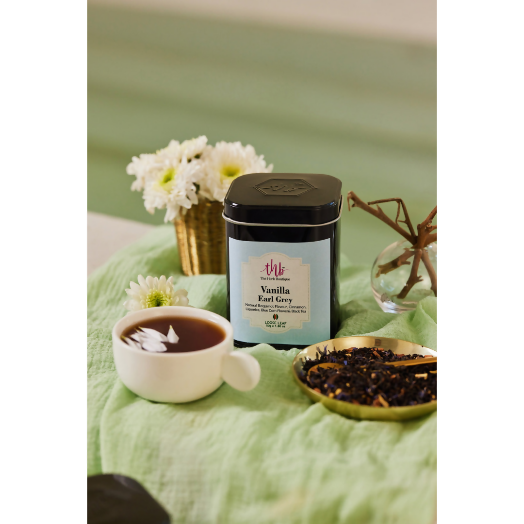 The Herb Boutique Vanilla Earl Grey Black Tea - Distacart