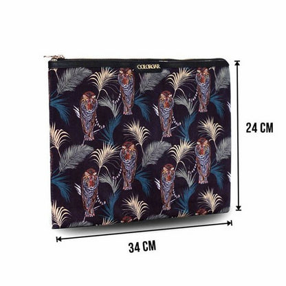 Colorbar Pouch Safari Big Flat Pouch - Multi - Distacart