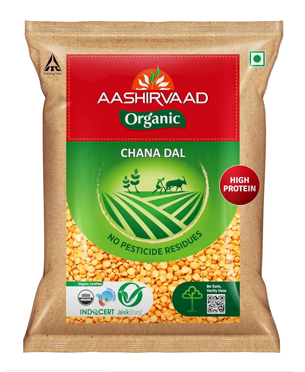 Aashirvaad Nature's Super Foods Organic Chana Dal - Distacart