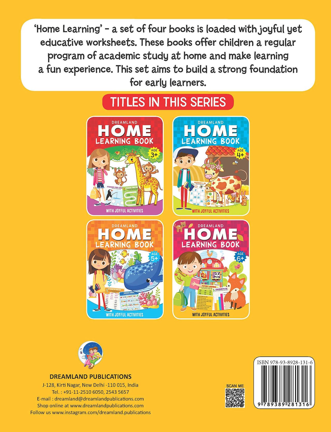 Dreamland Home Learning Book With Joyful Activities - 6+ : Children Interactive & Activity Book - Distacart