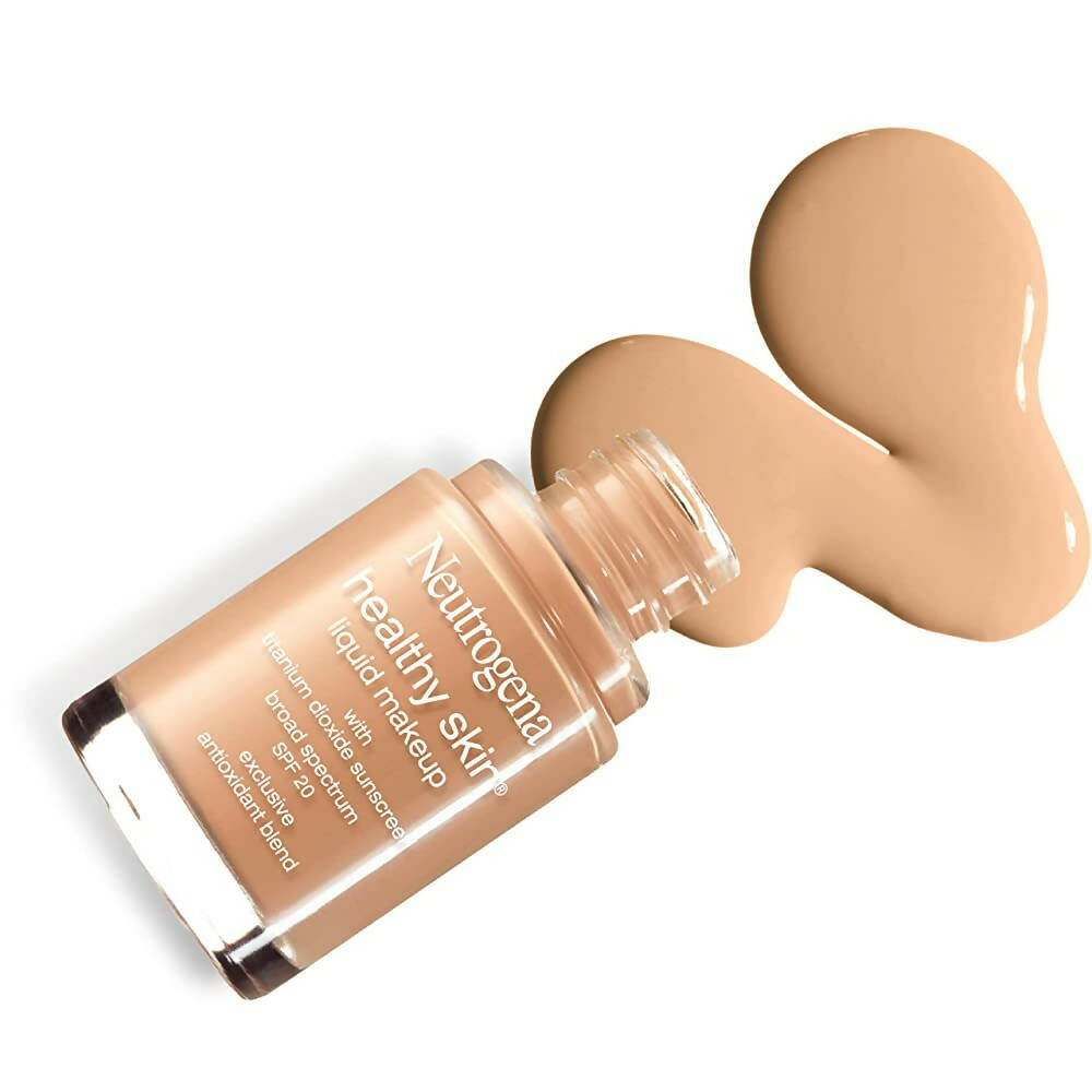 Neutrogena Healthy Skin Liquid Makeup Foundation, Broad Spectrum SPF 20 Feverfew,Classic Ivory - Distacart