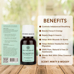 Bella Vita Organic Eucalyptus Essential Oil - Distacart