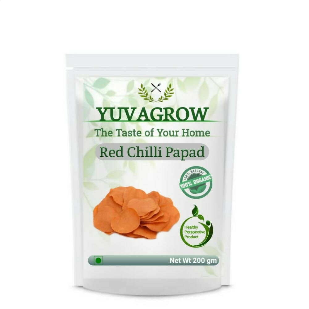Yuvagrow Red Chilli Papad - Distacart