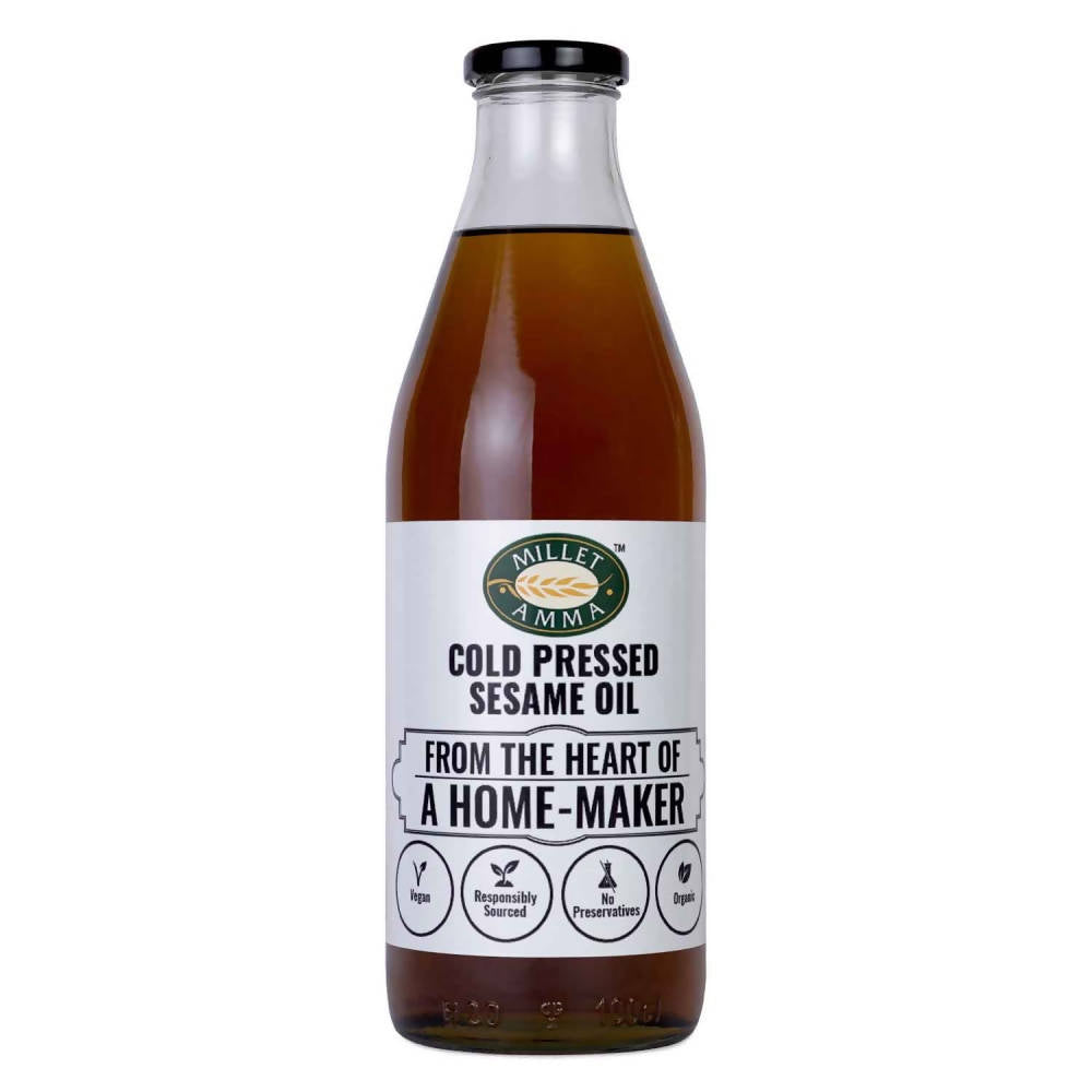 Millet Amma Organic Cold Pressed Sesame Oil - Distacart