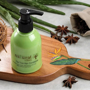 Natural Vibes Ayurvedic Tea Tree Hair Conditioner - Distacart