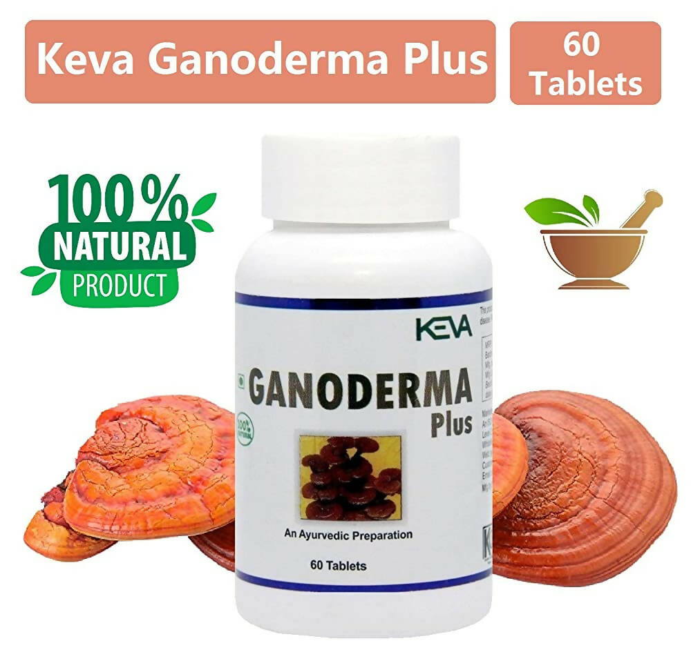 Keva Ganoderma (Reishi Mushroom) Plus Capsules - Distacart