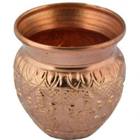 Thumbnail for Puja N Pujari Copper Ashtalakshmi Chombu Or Kalash