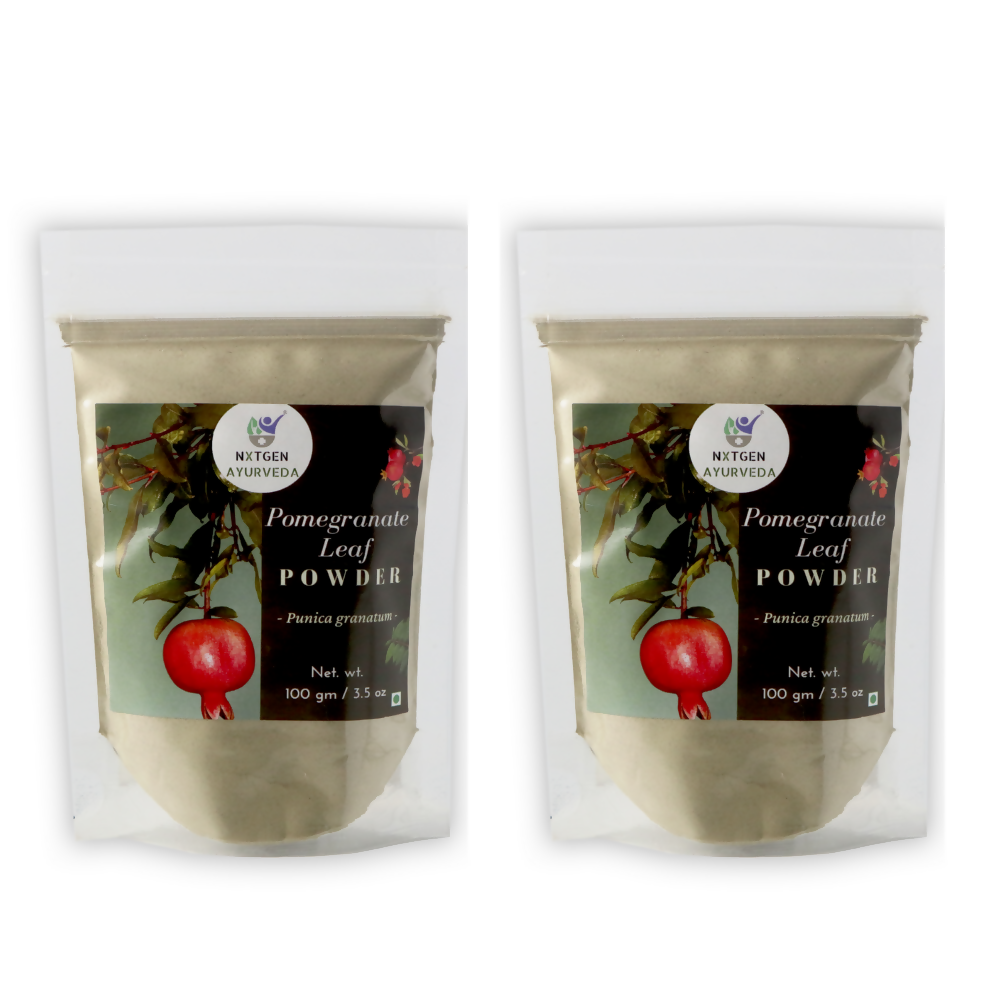 Nxtgen Ayurveda Pomegranate (Anar) Leaf Powder - Distacart